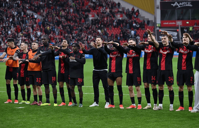 勒沃库森4-0进德国杯决赛 阿隆索带队从保级到三线争冠仅用1年半