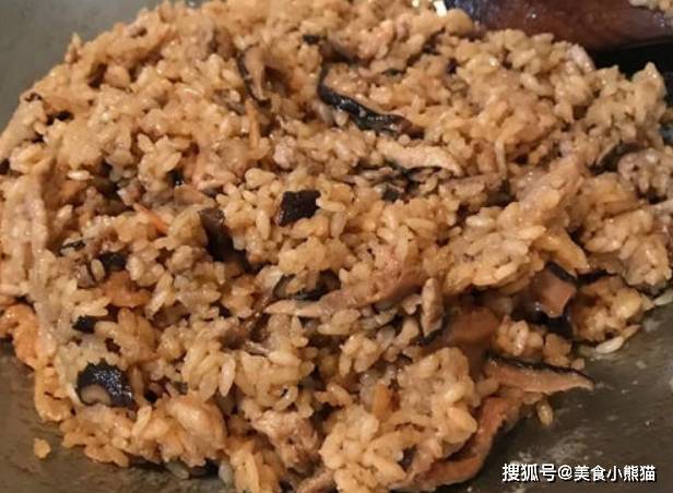 超好吃的台湾香菇肉丝油饭，口感Q弹，制作秘法教你一次学会！