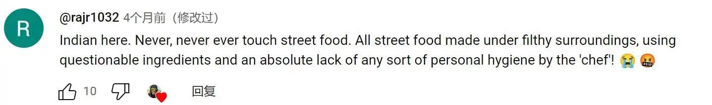 外国博主体验印度小吃VS中国小吃差距也太大外国网友回复(图17)