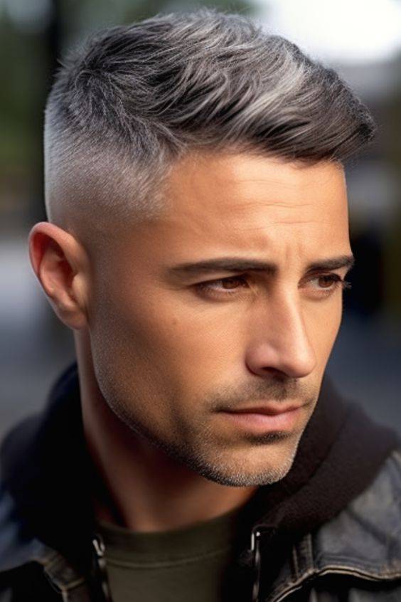 男人的时尚新选择：两侧铲短发型