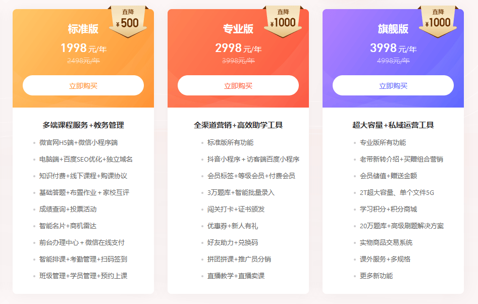付费建站系统_知识付费