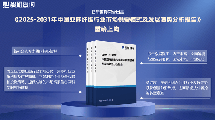 中国亚麻纤维行业发展现状及市场竞争格局分析报告（智研咨询发布）8188www威尼斯网址