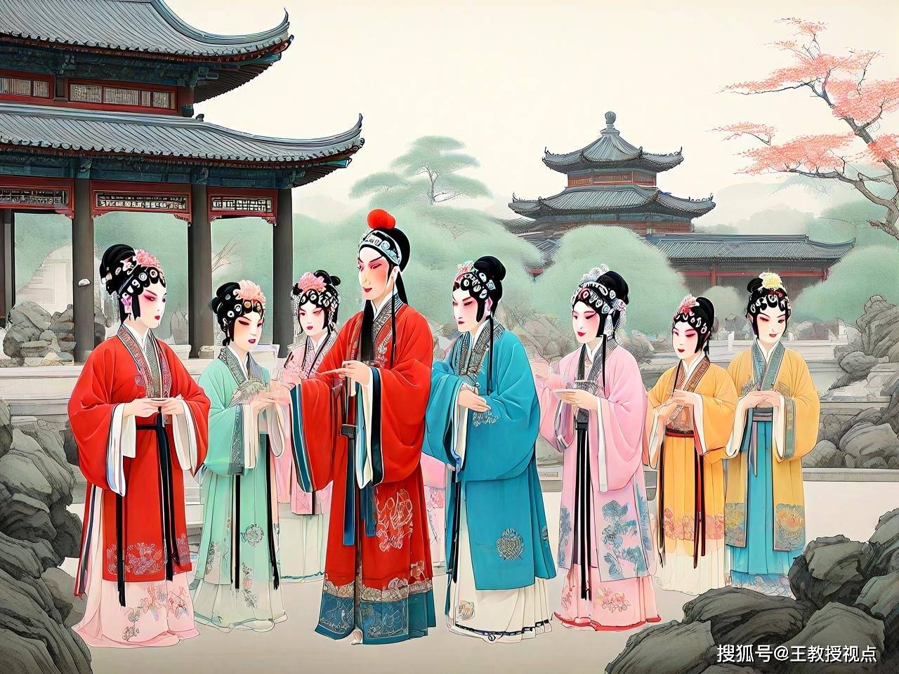 皇家园林戏曲盛环球360APP景多彩人物共绘华章(图3)