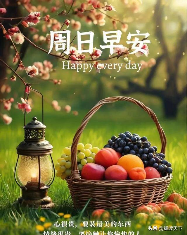 小满早安正能量最美语录新版早上好问候语图片丨周日温馨祝福丨朋友圈早安祝福语