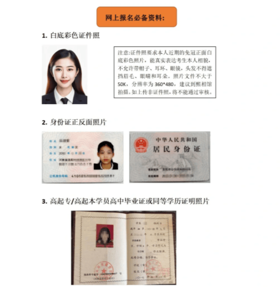 2025年阜阳市成人高考/函授专科学历怎么报名？报名材料都有哪些?