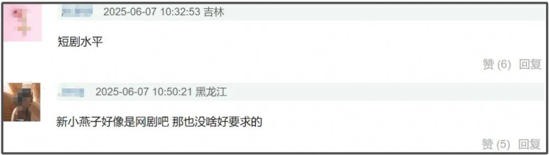 新版小燕子路透曝光！审美降级苦相又土气，还不如老版丫鬟亮眼
