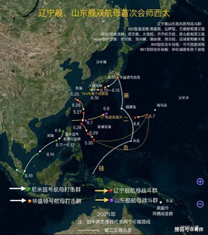 尼米兹号赶往中东救场，面对中国双航母，华盛顿号连战机都凑不齐
