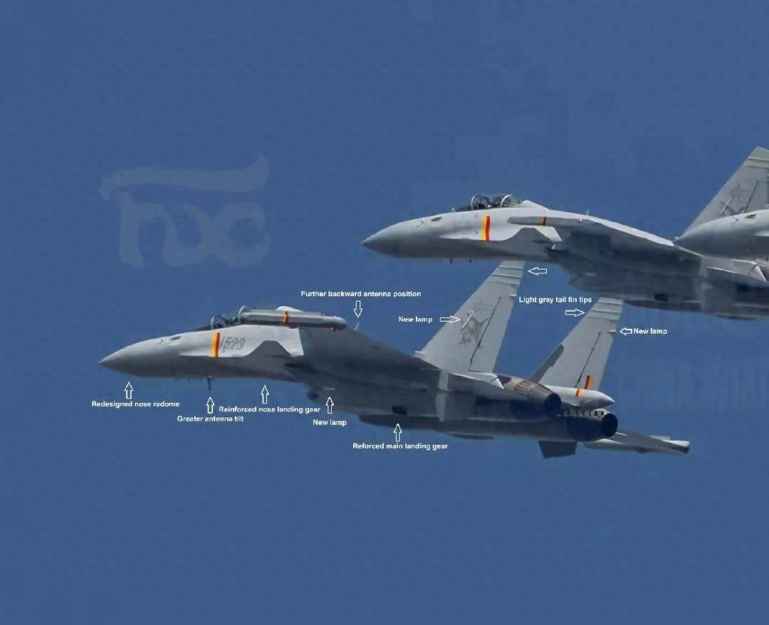&quot;重磅武器震撼登场！歼-15DT弹射型电子战机亮相，祖传的减速板已取消