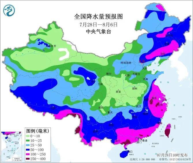 原创             新一轮强降雨：9省市暴雨4省大暴雨，台风竹节草将登陆江浙沪，超40度高温来了