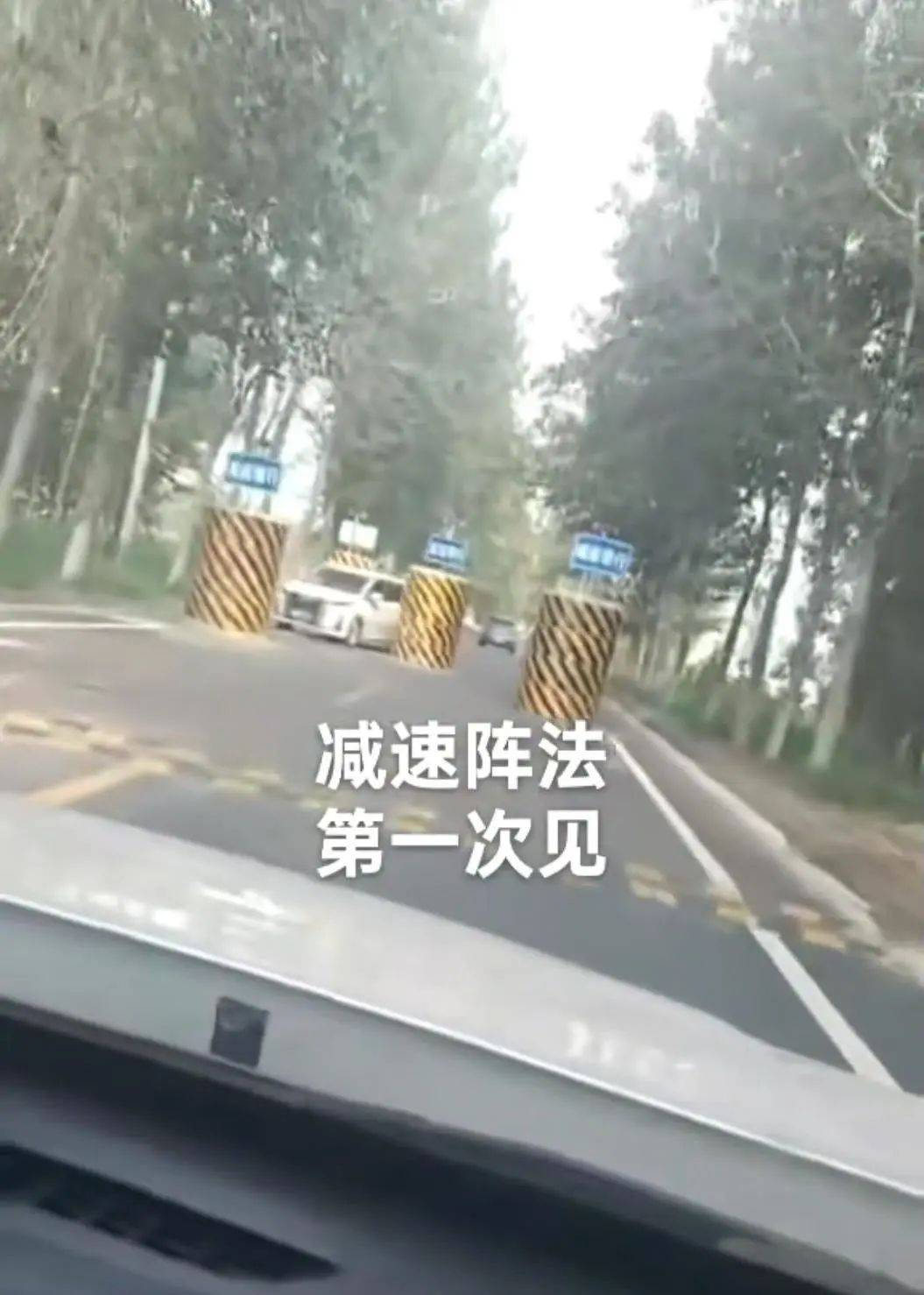 马路上5个大水泥墩已拆除！当地政府道歉