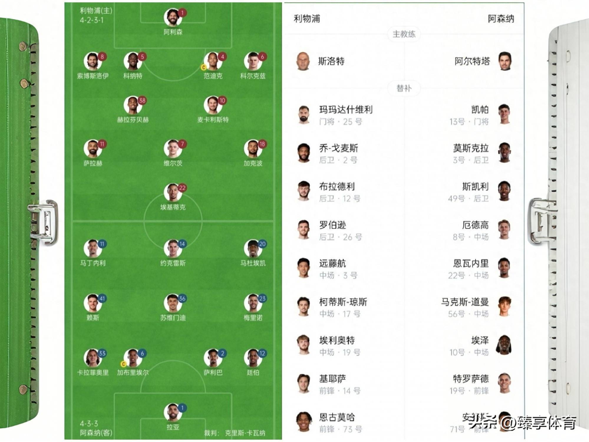 英格兰足球超级联赛利物浦1-0阿森纳、布莱顿绝杀曼城！英超最新积分榜-利物浦升第1