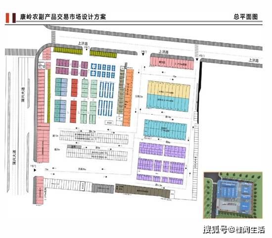 批发市场布局选址