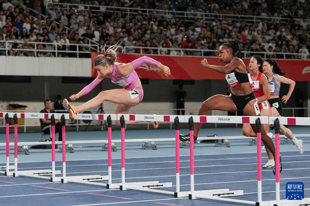 世界田联洲际巡回赛北京站 托特夺女子100米栏冠军