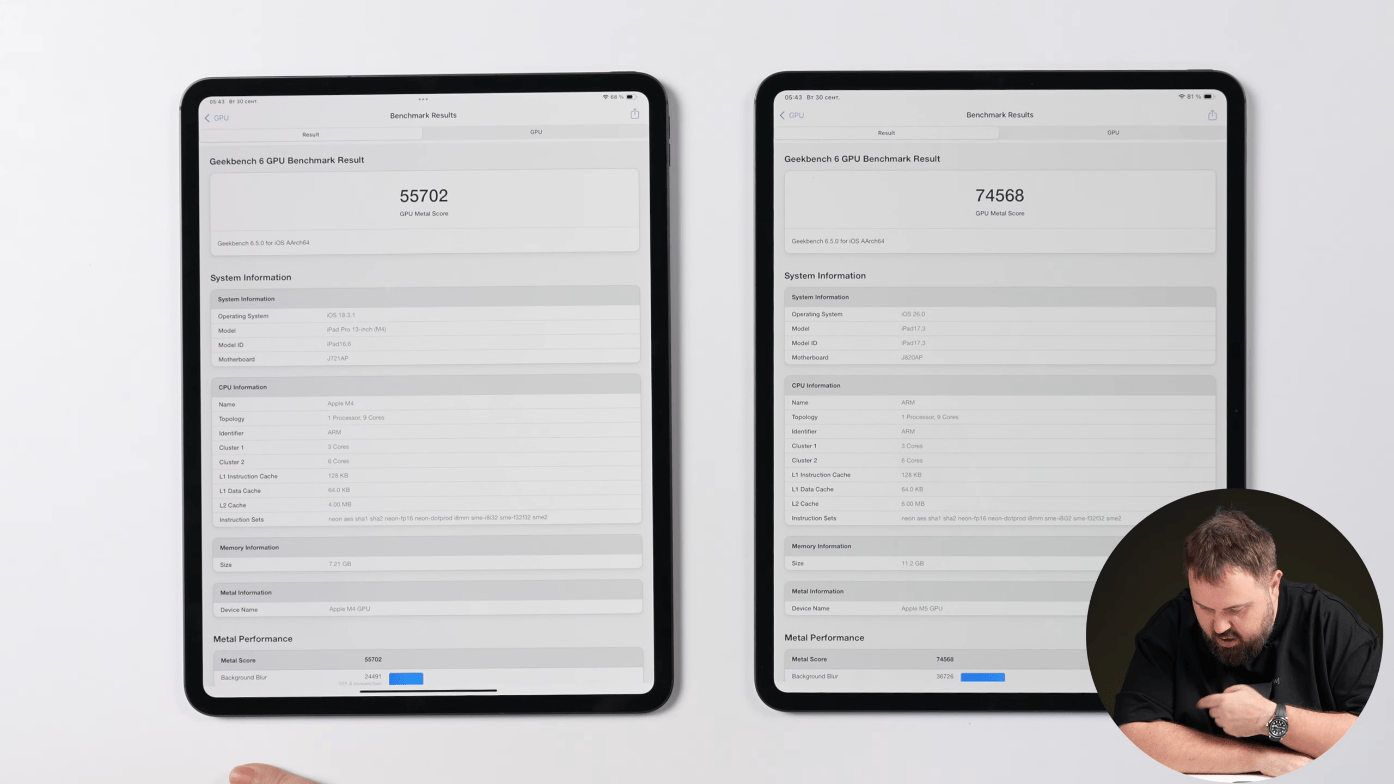 苹果新款iPad Pro遭提前开箱，M5芯片性能曝光！
