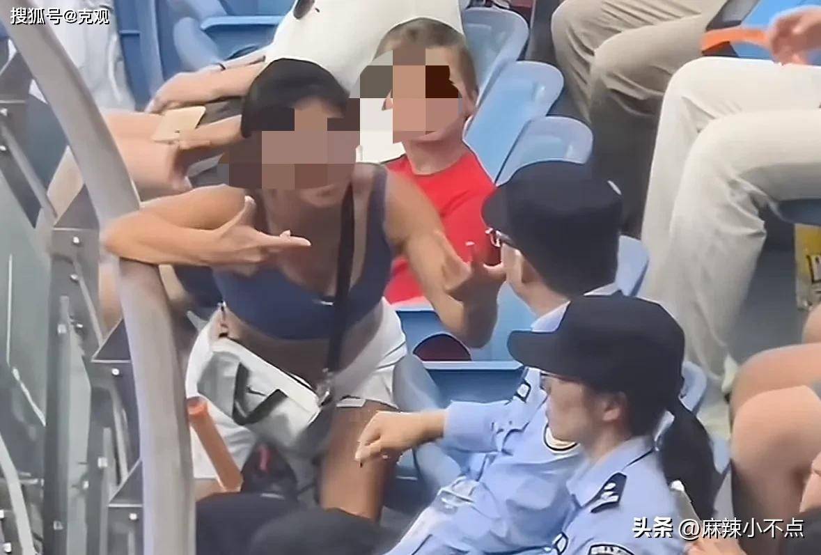 女球迷打断比赛后续：女子身份被扒，疑似酒后闹事，评论区笑麻了