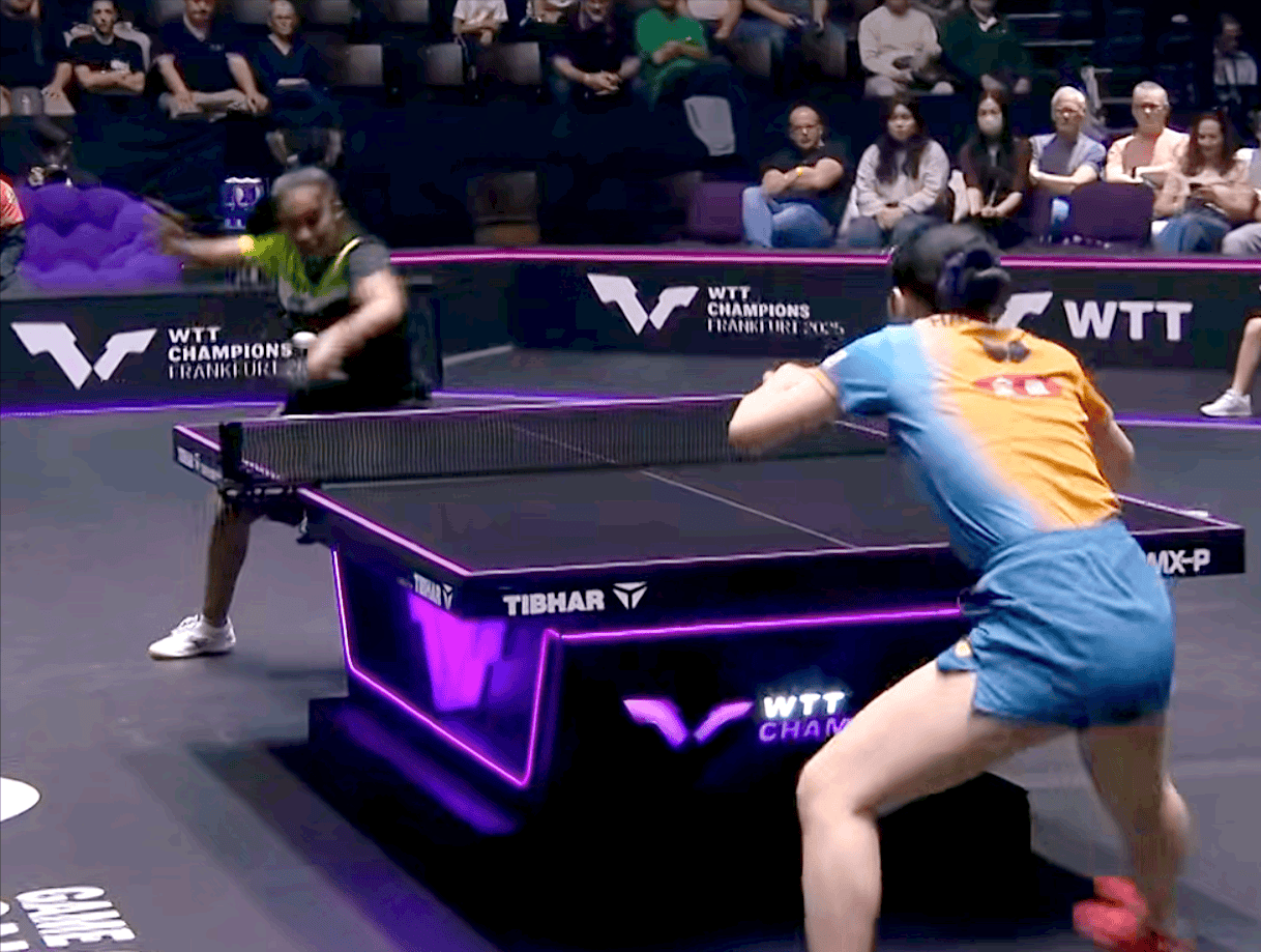 原创             WTT冠军赛:女单8强出炉!张本美和苦战5局险胜,晋级迎战王艺迪