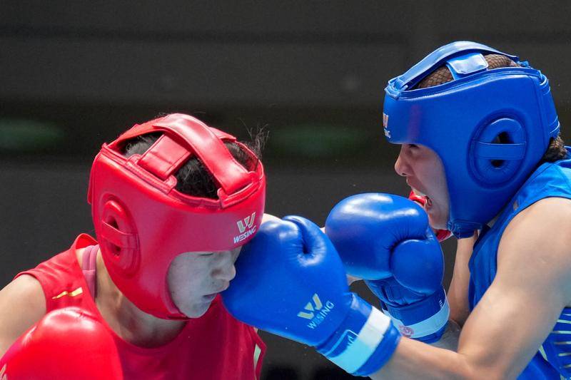 拳击：许紫春三战全运终夺金 李倩爆冷被淘汰