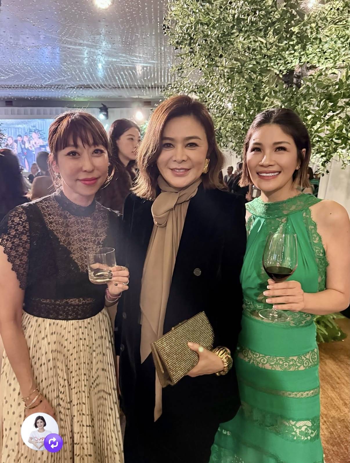 邱淑贞侄女在台湾办婚礼，场面隆重盛大，刘嘉玲关之琳同场好贵气