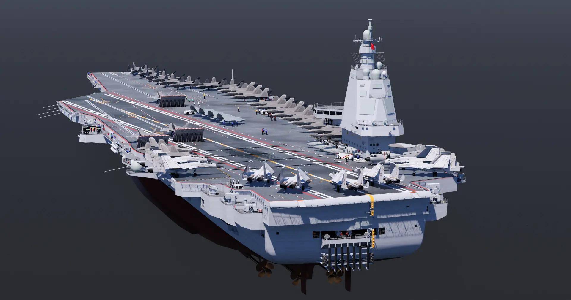 西方专家抛出“福建舰布局缺陷”,起飞效率不足?咱们用数据说话