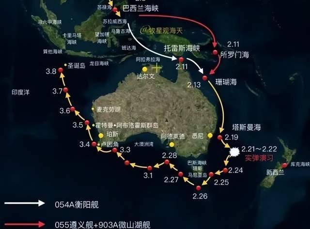 甲板细节清晰可见，美国卫星拍到中国南海大杀器，澳菲只能干着急