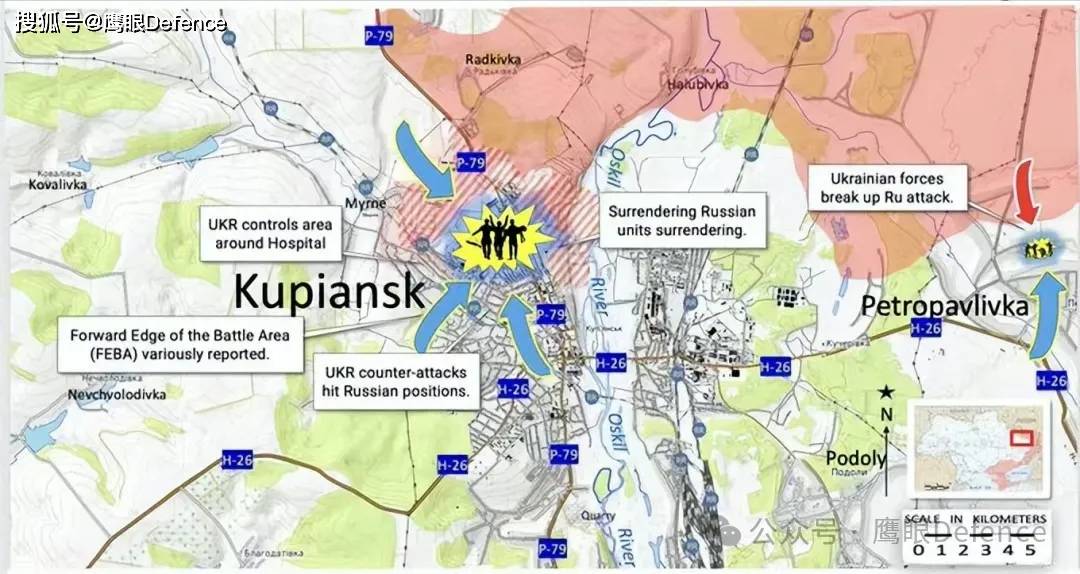 乌军反击!俄军上将刚当“俄罗斯英雄”,小泽就现身库皮扬斯克