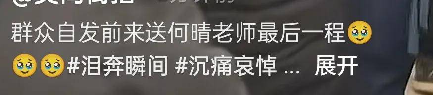 何晴告别式现场曝光!前夫许亚军疑似现身,跟儿子站一起神情哀伤