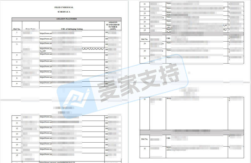 家支持提醒有相关卖家速速排查并下架高危产品，避免账户资金被tro冻结！案件基本信息：起诉时间：202