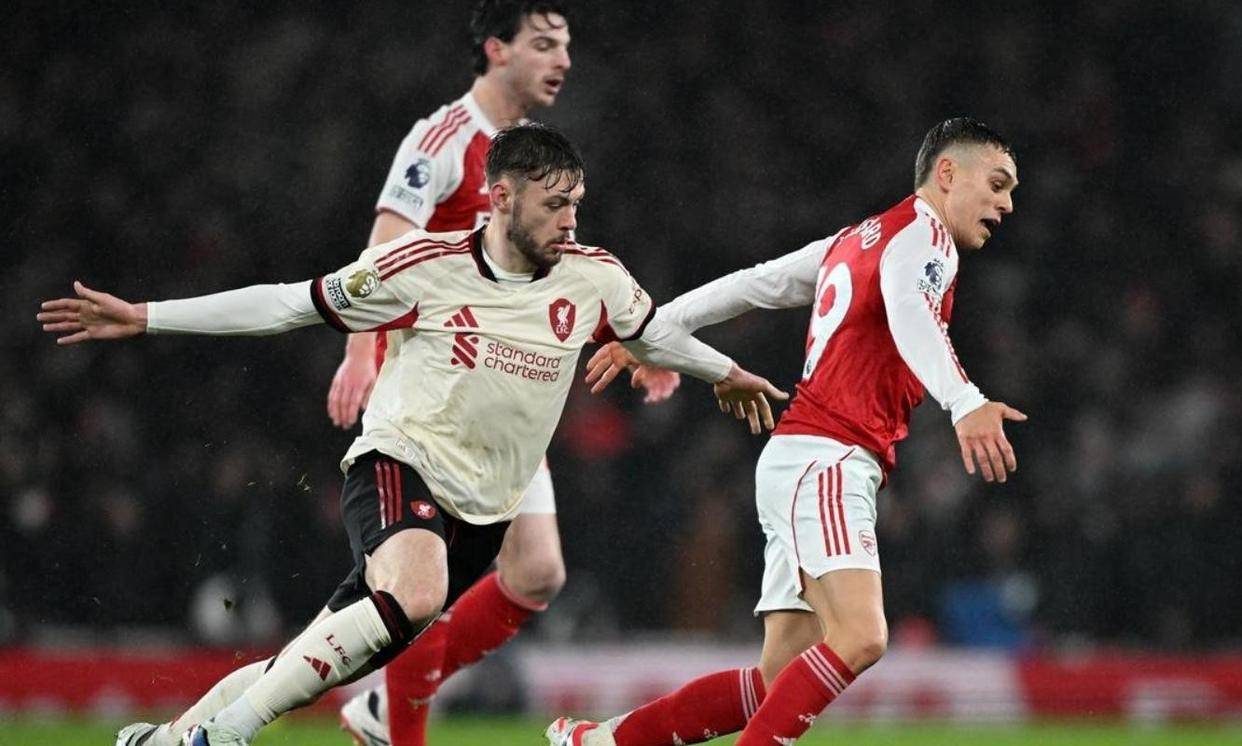 英超联赛免费高清直播+实时赛程+积分预测（2025赛季全覆盖）英超：利物浦全场0射正六大豪门仅阿森纳不败积分榜如下