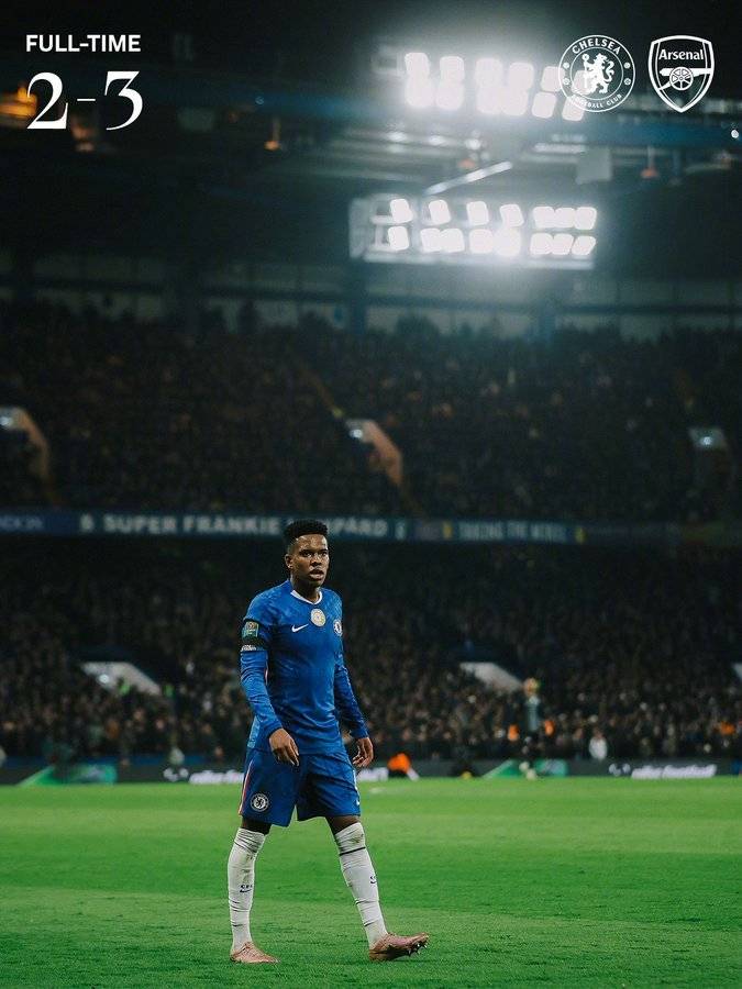 原创             联赛杯阿森纳3-2切尔西，加纳乔梅开二度，主帅三次换人有内因