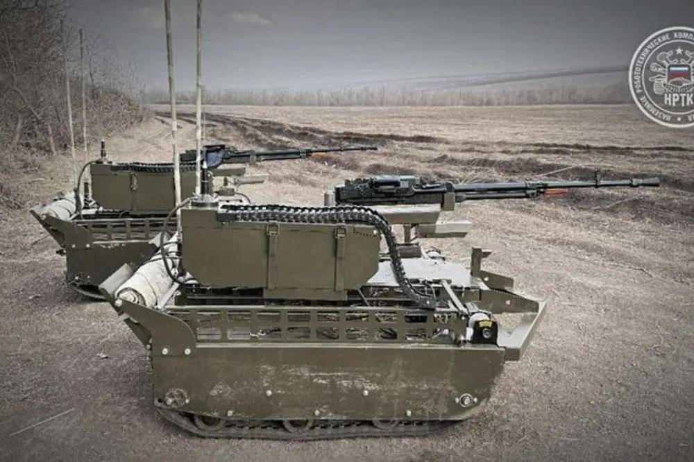 俄罗斯机器人用机枪和榴弹打死12名乌军？实际效果吹太大了