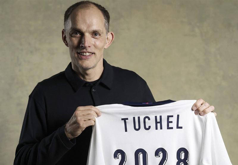 续约图赫尔！英格兰主帅获延长合同两老一少