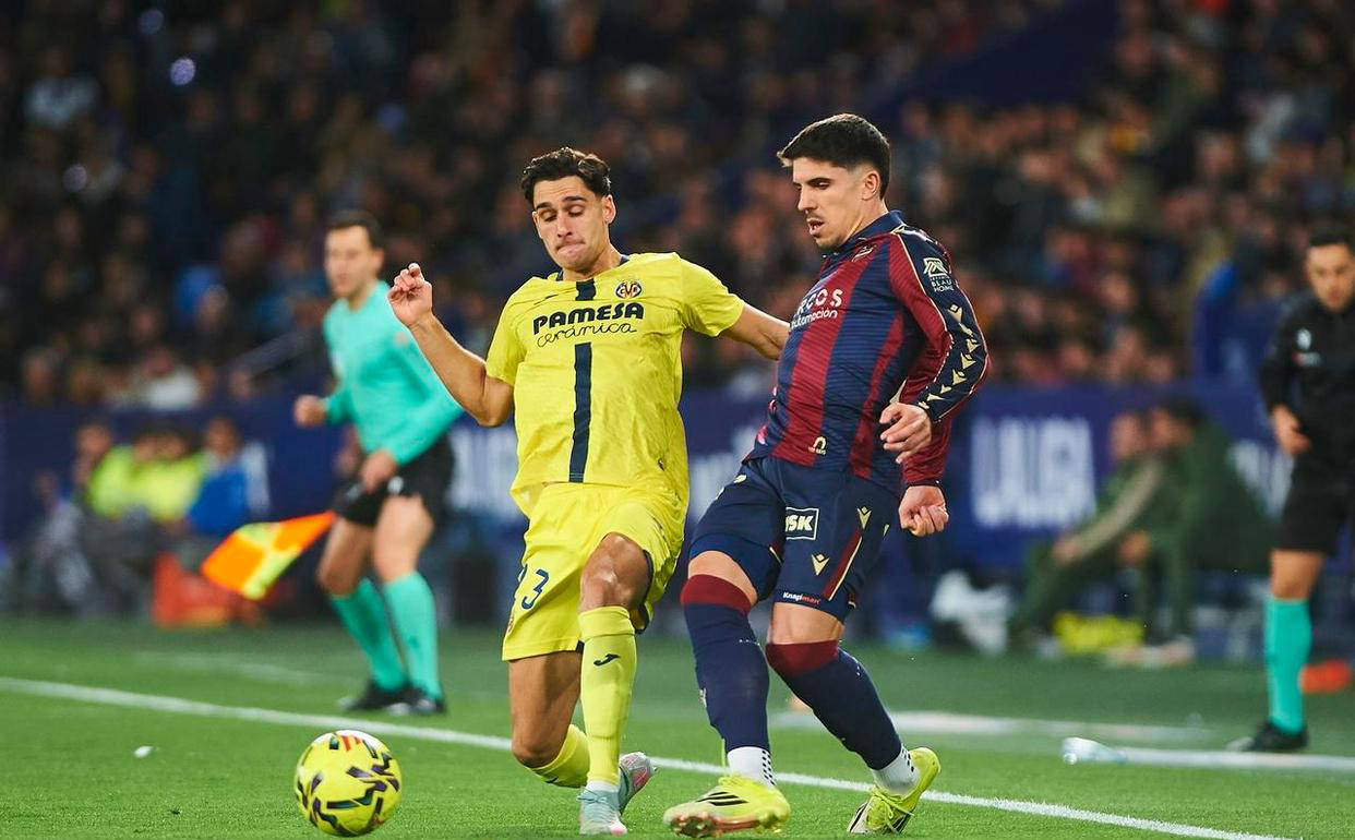 西班牙足球甲级联赛西甲最新积分榜揭晓：比利亚雷亚尔客场1-0小胜莱万特