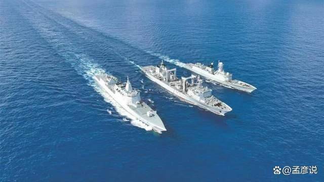 日方冲到第一线,与美菲逼近台海,解放军两路并行,击破包围圈