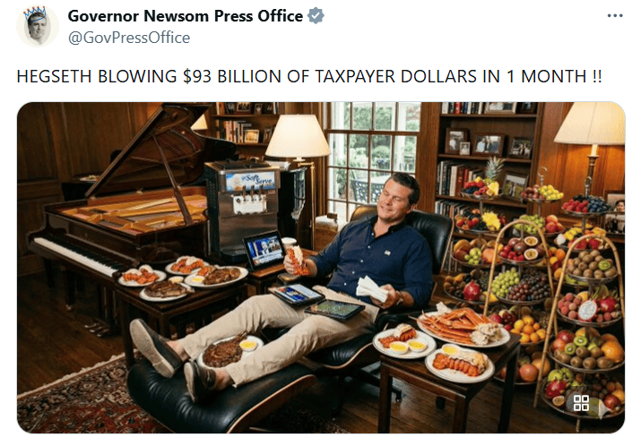 一个月餐费,就花光了900万,美防长被批挥霍奢靡