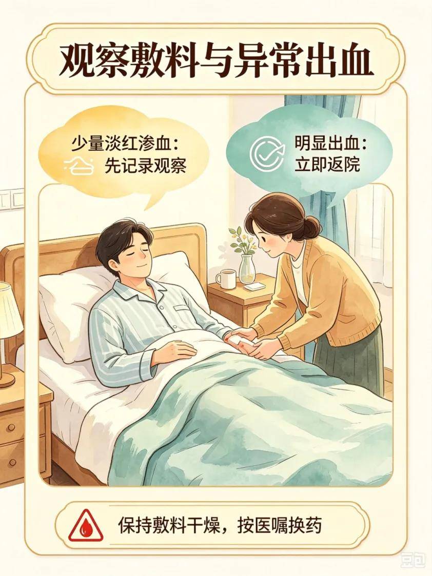 包皮环切术后居家护理要点