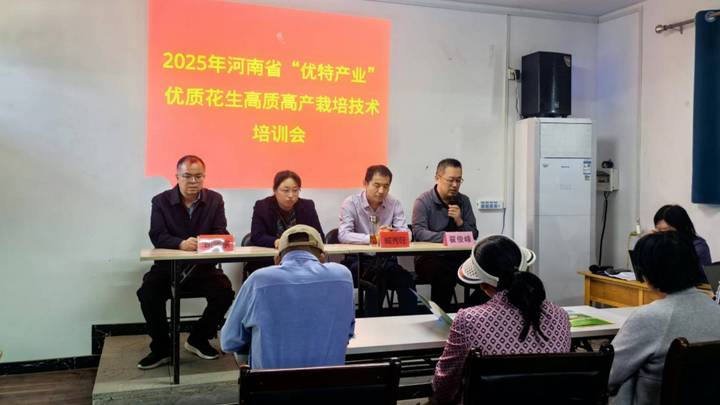 2025年优质花生高质高效栽培技术培训会举行,你了解吗?