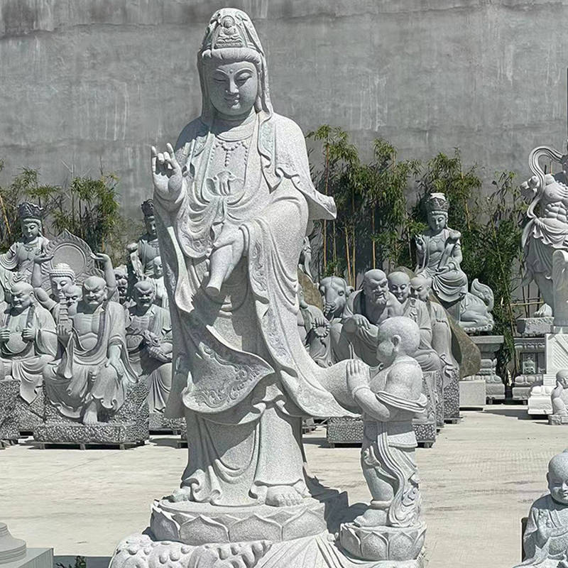 浙江普陀山的石雕观音像有什么与众不同？