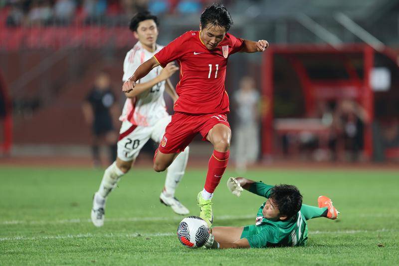 梁仕宇替补破门帅惟浩错失空门 中国U16队1-1日本队