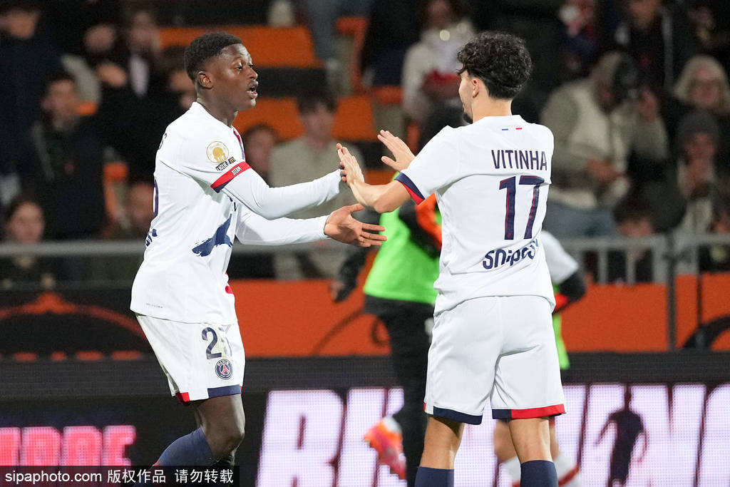 法甲-门德斯先拔头筹卡里奥卡扳平 大巴黎1-1洛里昂