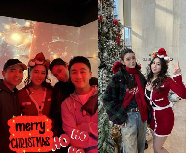 奚梦瑶和小姑子处成闺蜜！圣诞一周都形影不离，陪完婆婆又陪老公