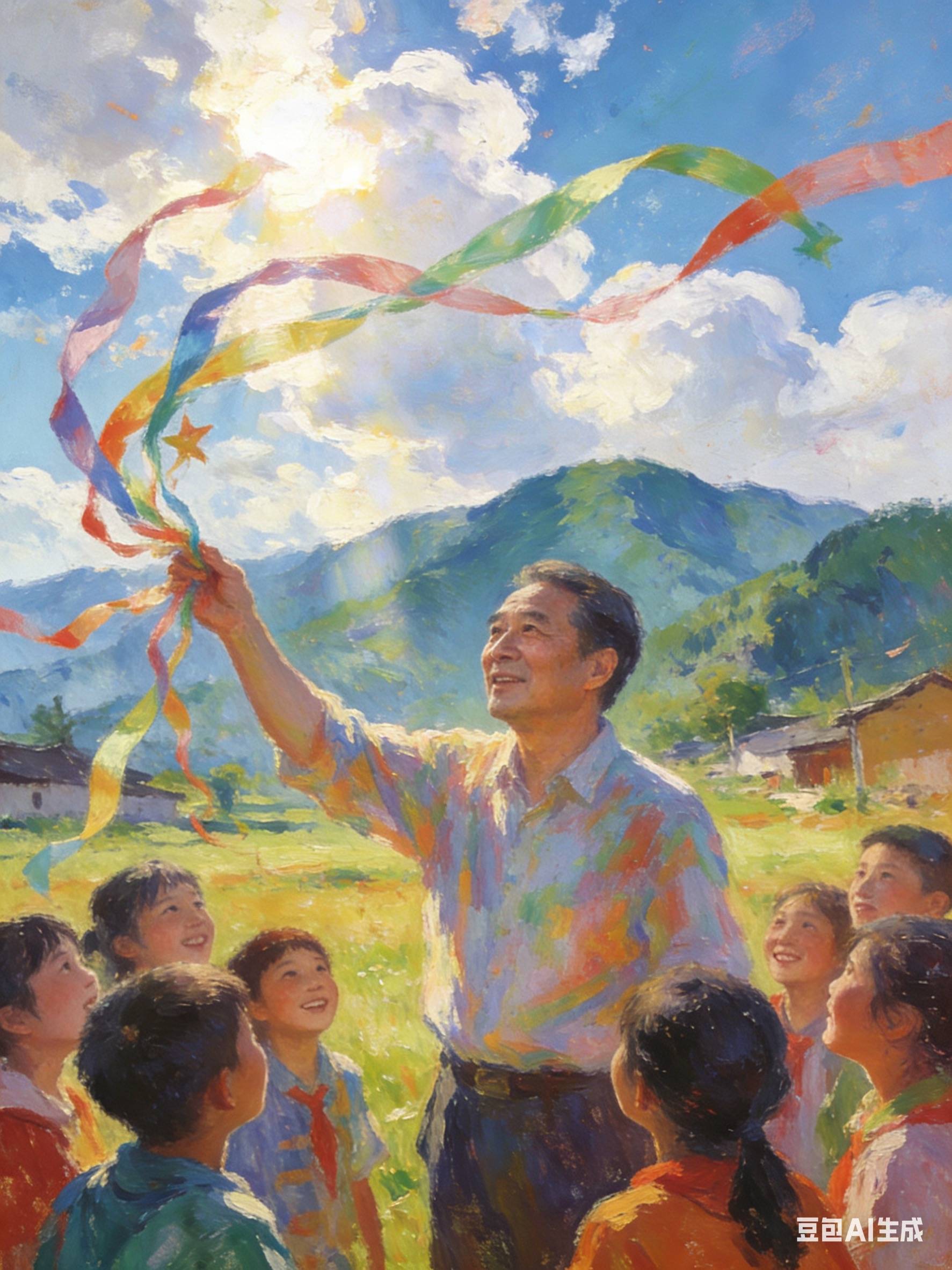 j9九游会国际站吕文扬善士以美育为桥点亮农村孩子的精神星空