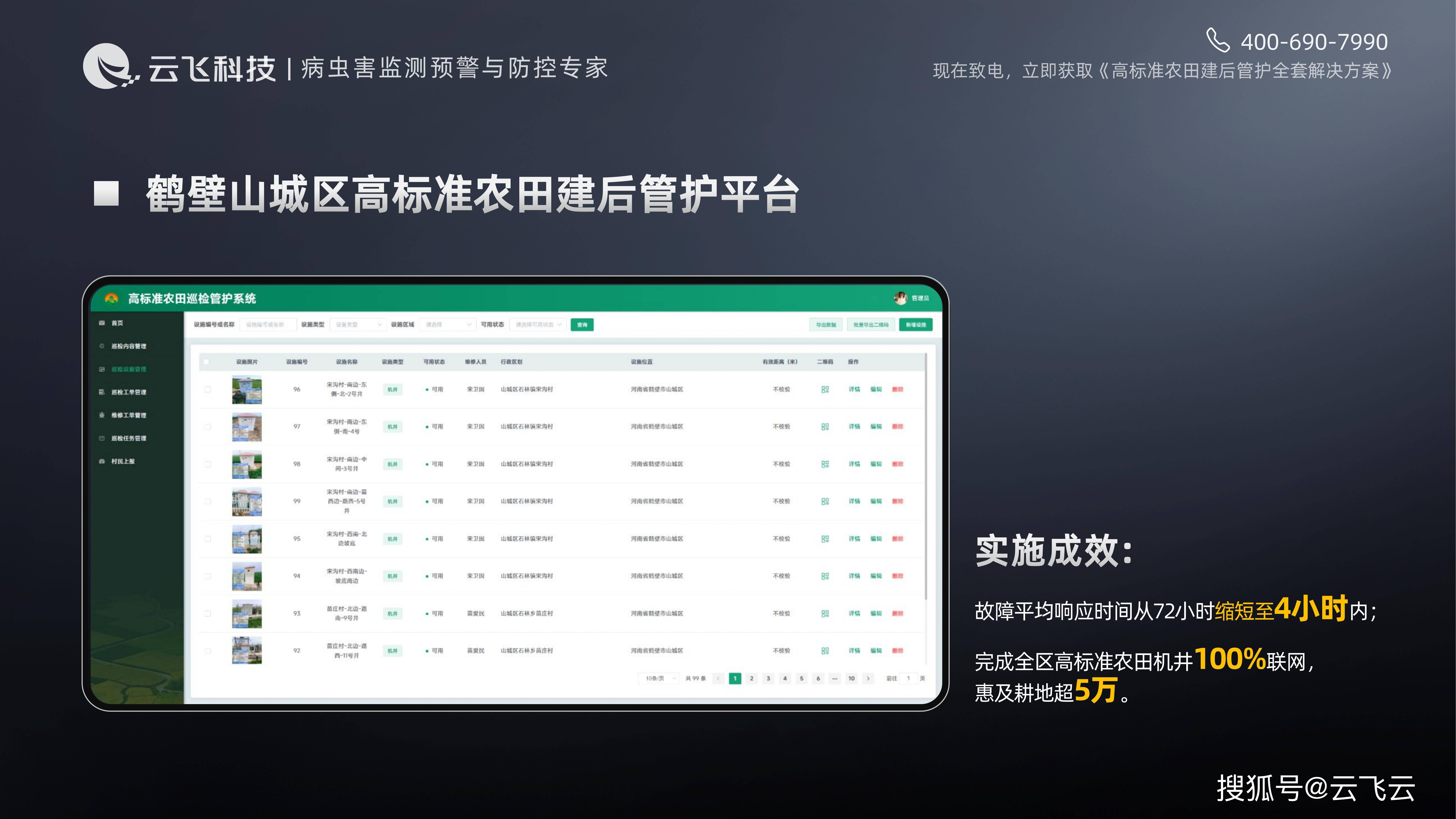 u8.com官网-高标准农田设施管护如何智能化升级？云飞科技集成边缘计算与AI算法