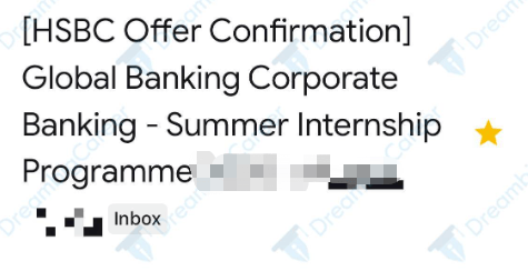 商行里，帮助他们留学期间就斩获心仪offer~以下仅展示部分offer。渣打银行