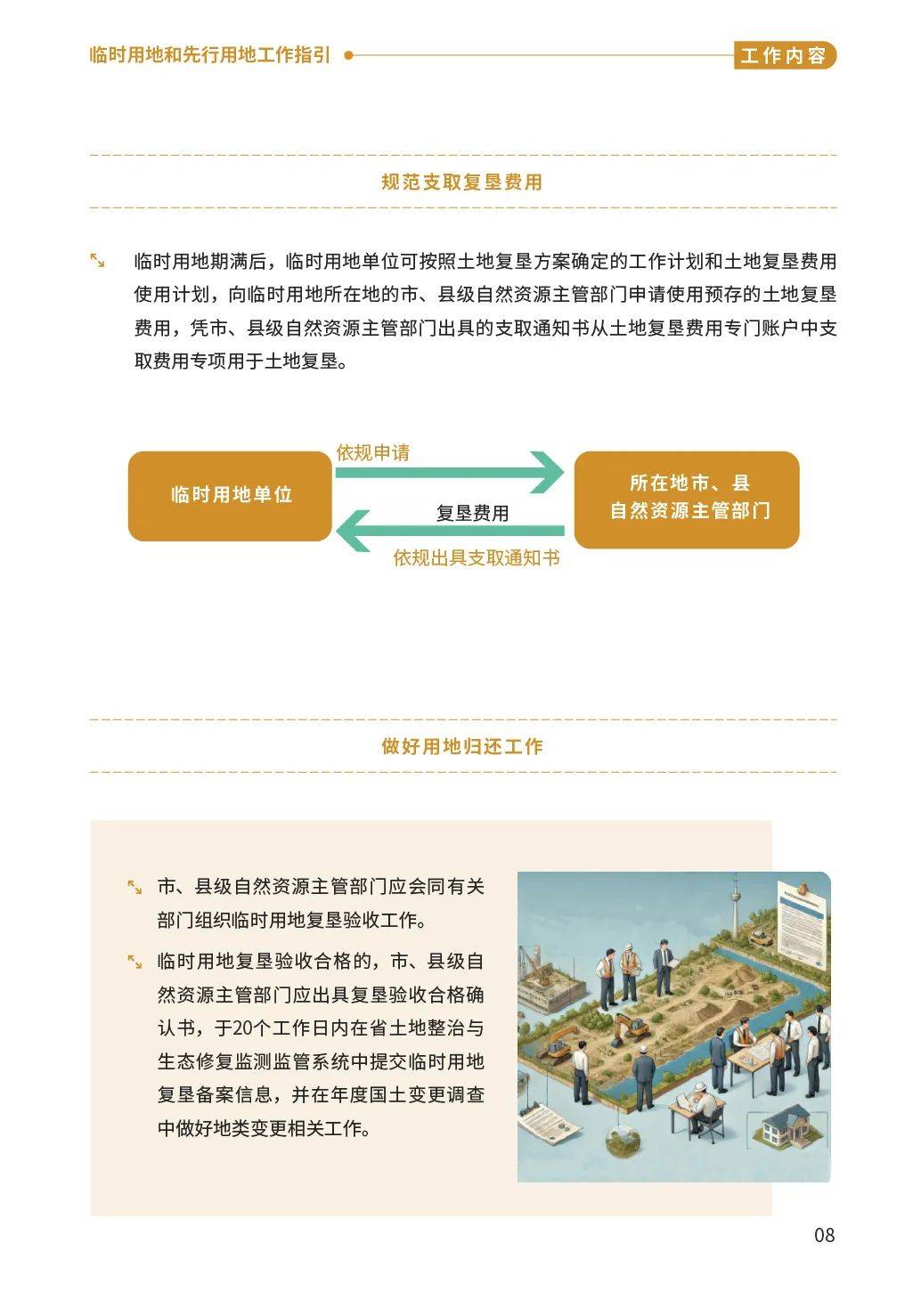 “百千万工程”应知应会④ | 临时用地和先行用地工作指引