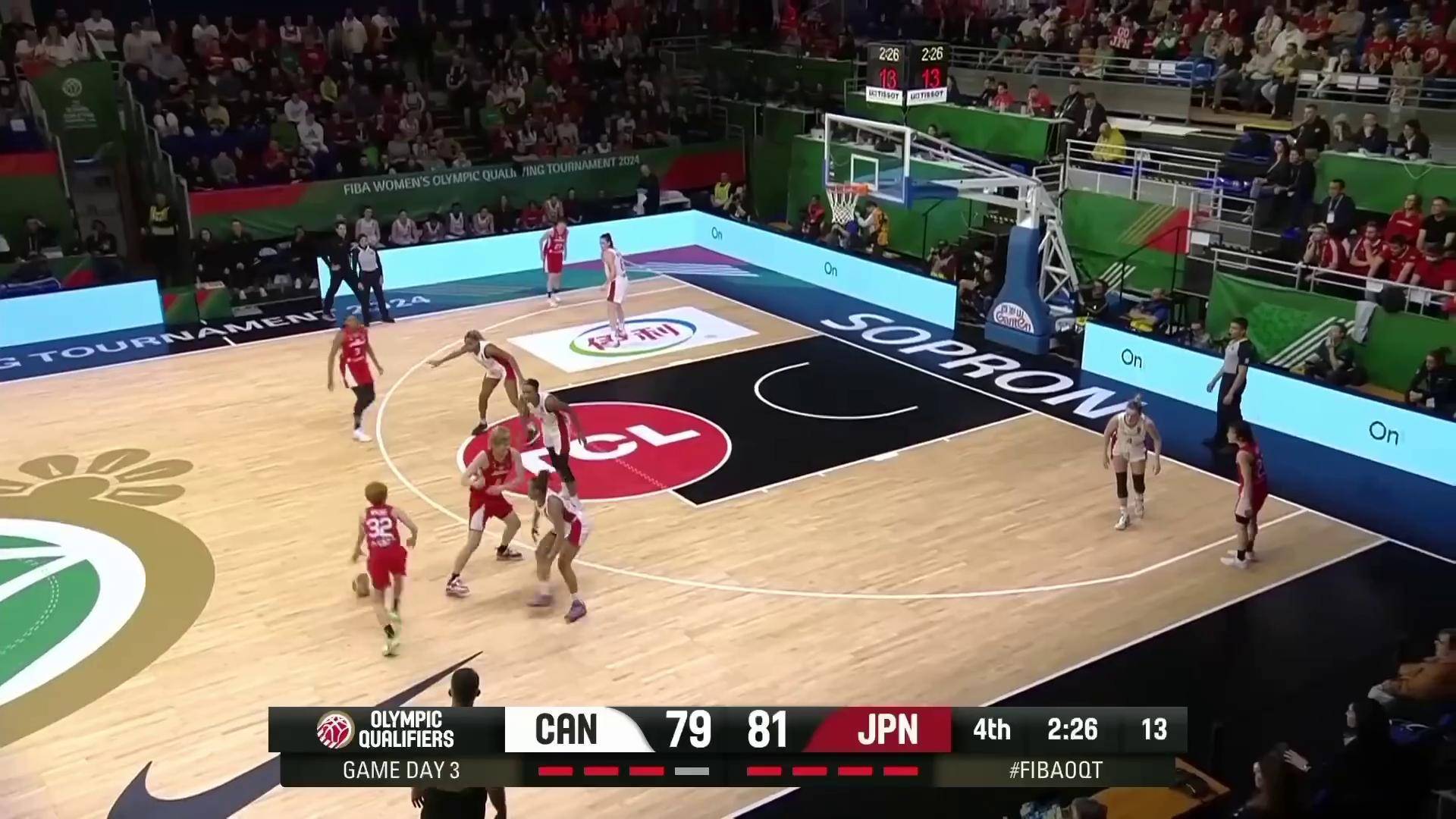 看日本女篮错位防守的选择 同样是错位防守，但是日本和加拿大女篮的差别可不少，尽管也同样是执行防守策略