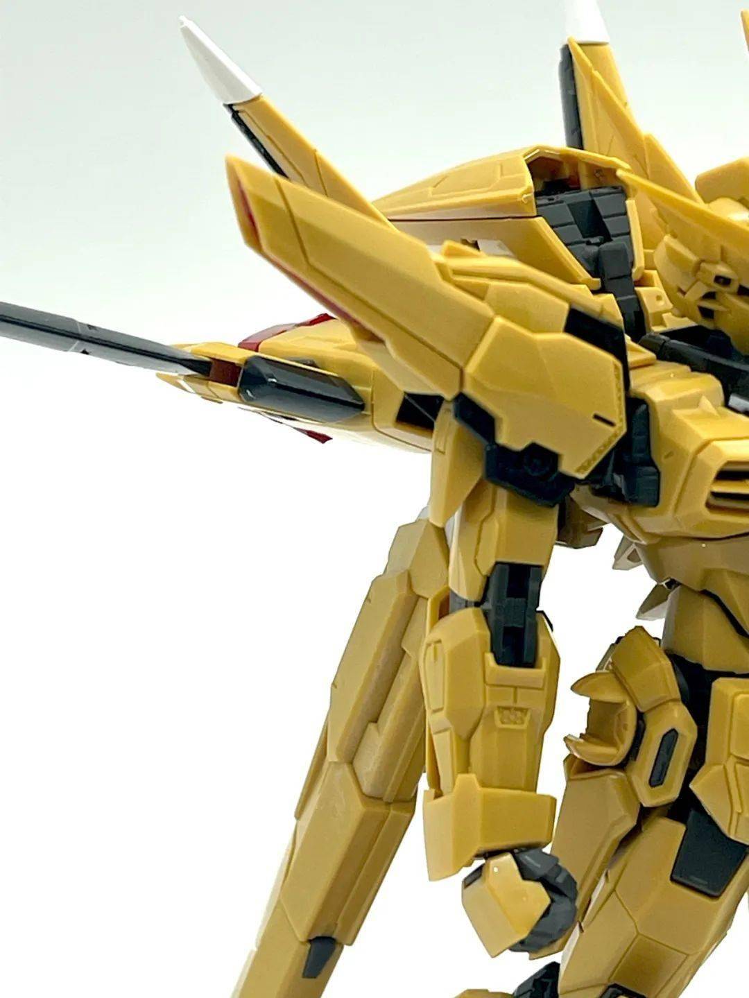 洗掉电镀才发现rg拂晓高达(大鹫装备)有这么多细节！