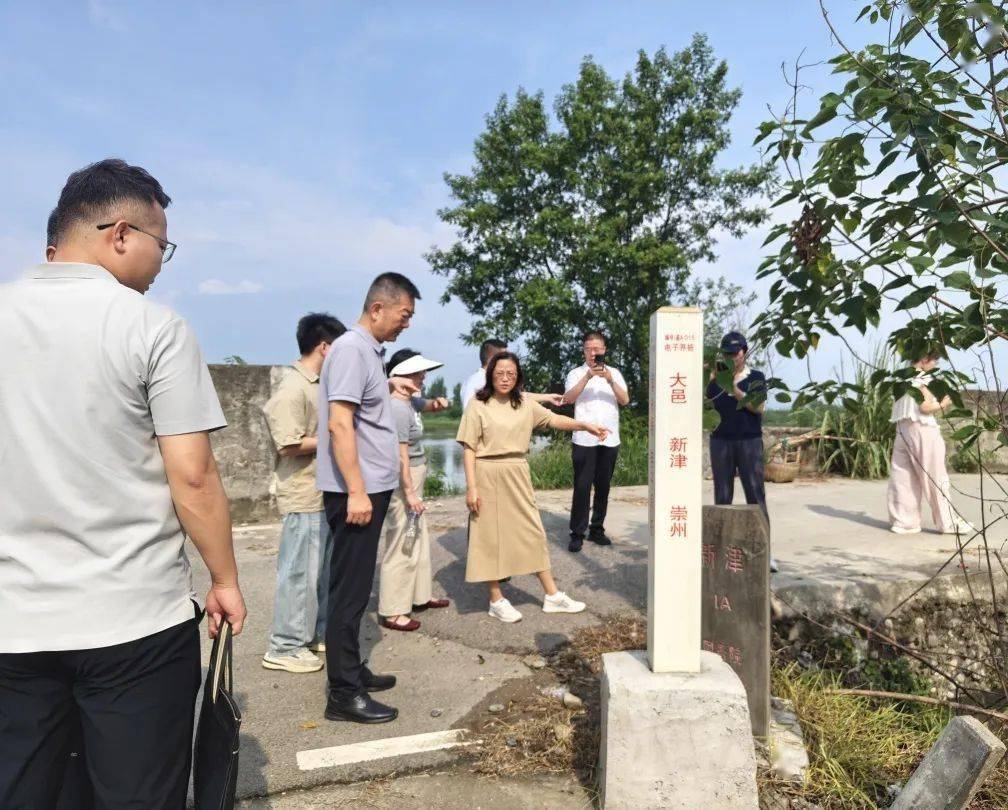 宁夏回族自治区民政厅调研新津行政区域界线管理工作