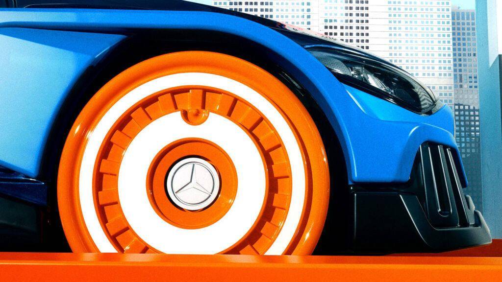 奔驰发布“成年人的玩具”：Hot Wheels 版 CLA 概念车亮相