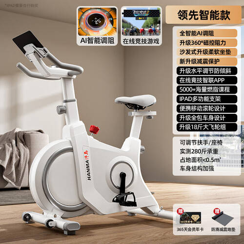 汗马动感单车vs迪卡侬动感单车：智能健身器材的全面对比(图1)