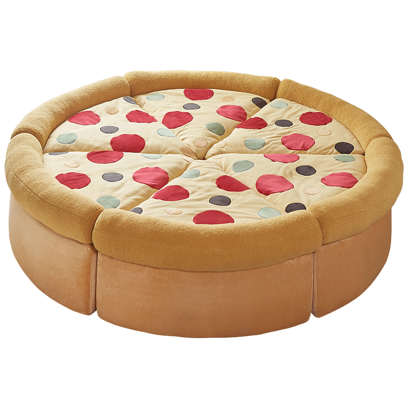 享受每一刻的惬意时光——全友家居奶油风懒人沙发(图1)